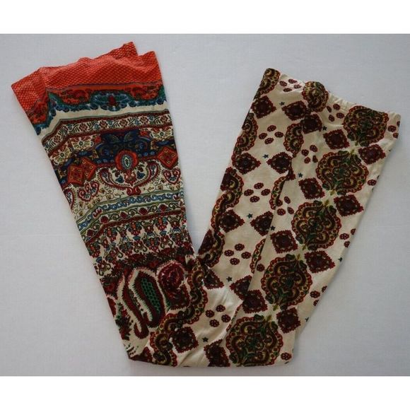 Anthropologie RAGA R518 93 Women's Sz S Boho Stretch Bell Bottom Pants - Picture 7 of 7